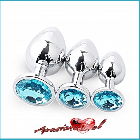 KIT PACK PLUG ANAL METALICO JOYA RYTZ-980