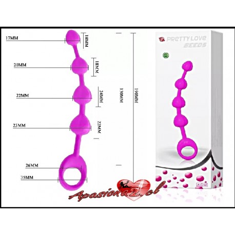 AP - Vara Anal Pretty Love Beeds