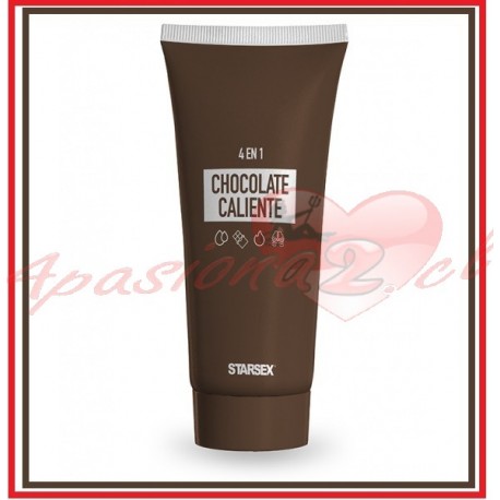 Lubricante 4 En 1 Chocolate Caliente 30ml