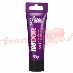 CREMA LUBRICANTE ANAL TUBO 100DOR 6X1 18GRS.