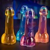botella de cristal con forma de pene