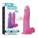 Consolador Large Jelly Studs 20cm LOVETOY LV3100PK