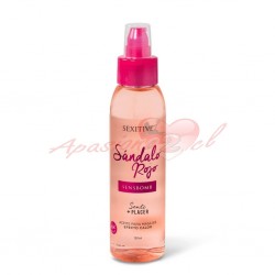 ACEITE EXCLUSIVO PARA MASAJE SANDALO ROJO EFECTO CALOR 130ML SEXITIVE