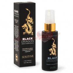 LUBRICANTE CREMA INTENSIFICADORA BLACK DRAGON 50ML SEXITIVE
