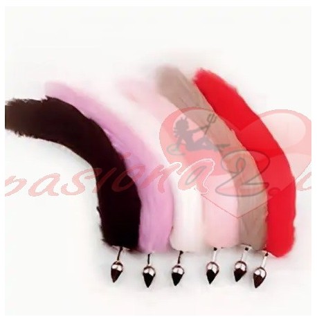 PLUG  COLITA  ANIMAL TALLA S METALICO