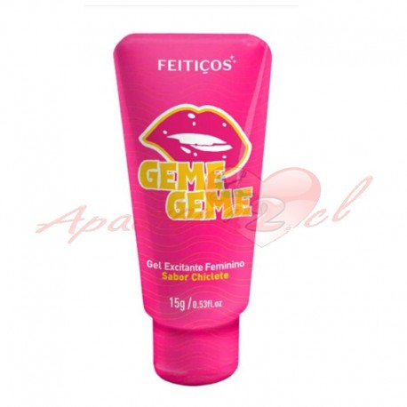 GEME GEME INTENSIFICADOR DE ORGASMOS TOTAL SHOCK 15grs JAMBU SABOR CHICLE