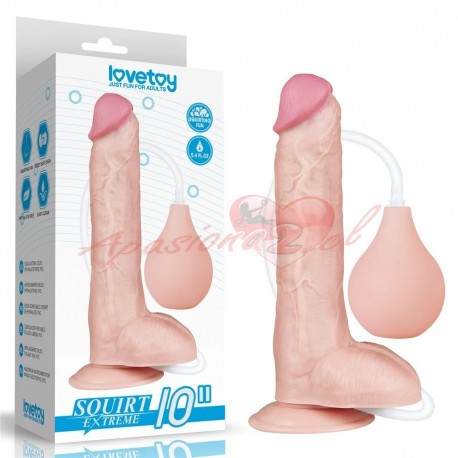 CONSOLADOR EYACULADOR XL SUPER SOFT 10" LV116022