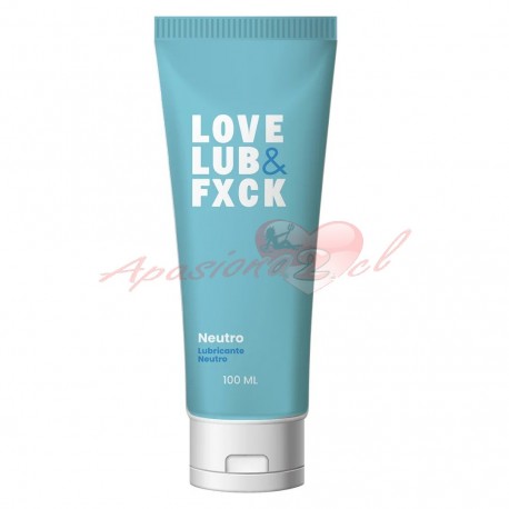 LUBRICANTE GEL HIDRATANTE SEDOSO NEUTRO BadHabits Love, Lub & Fxck 100ML.