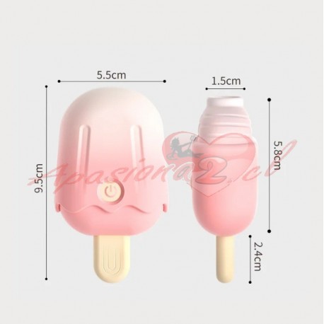 SUCCIONADOR HELADO ICECREAM LILO LL-24030 CARGA USB