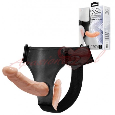 ARNES STRAP-ON CON DILDO DOLBLE ULTRA BAILE BW-022077