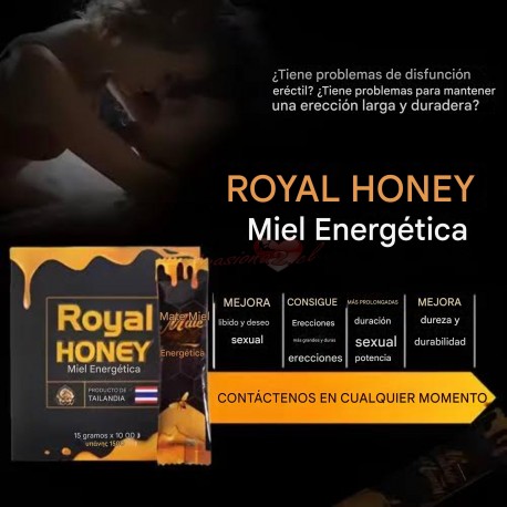 MIEL AFRODISIACA ROYAL HONEY BLACK PARA HOMBRE -