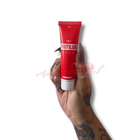 Lubricante 4 En 1 FRUTILLA Caliente 30ml