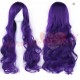 PELUCA COLOR MORADO LARGA