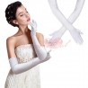 GUANTES LARGOS DE SATIN ACCESORIOS PARA BODA O FIESTA