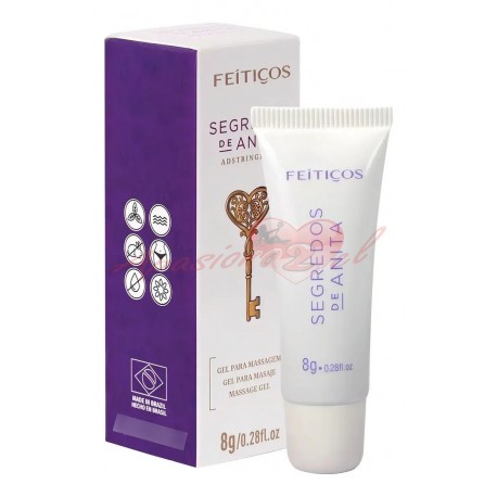 Lubricante Estrechante Femenino Secreto de Anita 8grs