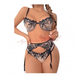 CONJUNTO DE ENCAJE N°3208
