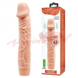 VIBRADOR BOB BAILE SILICONA BW-001009R , Coleccion BARBARA