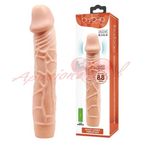 VIBRADOR BOB BAILE SILICONA BW-001009R , Coleccion BARBARA